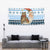 Owl Love Santa Moon Christmas Tapestry Xmas Holiday Patterns - Wonder Print Shop
