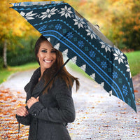 Owl Love Santa Moon Christmas Umbrella Xmas Holiday Patterns - Wonder Print Shop