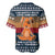 Peace Love And Dog Christmas Baseball Jersey Xmas Holiday Patterns - Wonder Print Shop