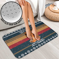 Peace Love And Dog Christmas Bathroom Set Xmas Holiday Patterns - Wonder Print Shop