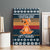 Peace Love And Dog Christmas Canvas Wall Art Xmas Holiday Patterns - Wonder Print Shop