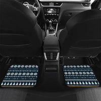 Peace Love And Dog Christmas Car Mats Xmas Holiday Patterns - Wonder Print Shop