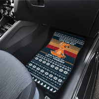 Peace Love And Dog Christmas Car Mats Xmas Holiday Patterns - Wonder Print Shop
