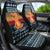 Peace Love And Dog Christmas Car Seat Cover Xmas Holiday Patterns - Wonder Print Shop