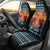 Peace Love And Dog Christmas Car Seat Cover Xmas Holiday Patterns - Wonder Print Shop