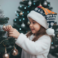 Peace Love And Dog Christmas Santa Hat Xmas Holiday Patterns - Wonder Print Shop