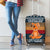 Peace Love And Dog Christmas Luggage Cover Xmas Holiday Patterns - Wonder Print Shop