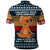 Peace Love And Dog Christmas Polo Shirt Xmas Holiday Patterns - Wonder Print Shop