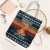 Peace Love And Dog Christmas Tote Bag Xmas Holiday Patterns - Wonder Print Shop