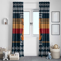 Peace Love And Dog Christmas Window Curtain Xmas Holiday Patterns - Wonder Print Shop