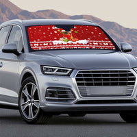 Pekingese Dog I Believe In Santa Paws Christmas Auto Sun Shade Xmas Holiday Patterns - Wonder Print Shop