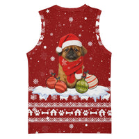 Pekingese Dog I Believe In Santa Paws Christmas Basketball Jersey Xmas Holiday Patterns - Wonder Print Shop