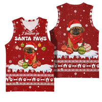 Pekingese Dog I Believe In Santa Paws Christmas Basketball Jersey Xmas Holiday Patterns - Wonder Print Shop