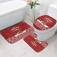 Pekingese Dog I Believe In Santa Paws Christmas Bathroom Set Xmas Holiday Patterns - Wonder Print Shop