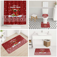 Pekingese Dog I Believe In Santa Paws Christmas Bathroom Set Xmas Holiday Patterns - Wonder Print Shop