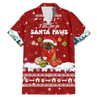 Pekingese Dog I Believe In Santa Paws Christmas Family Matching Mermaid Dress and Hawaiian Shirt Xmas Holiday Patterns - Wonder Print Shop