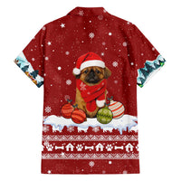 Pekingese Dog I Believe In Santa Paws Christmas Family Matching Off Shoulder Maxi Dress and Hawaiian Shirt Xmas Holiday Patterns - Wonder Print Shop