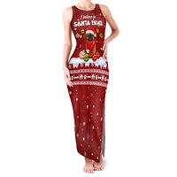 Pekingese Dog I Believe In Santa Paws Christmas Family Matching Tank Maxi Dress and Hawaiian Shirt Xmas Holiday Patterns - Wonder Print Shop