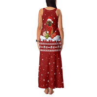 Pekingese Dog I Believe In Santa Paws Christmas Family Matching Tank Maxi Dress and Hawaiian Shirt Xmas Holiday Patterns - Wonder Print Shop