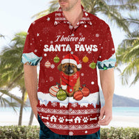 Pekingese Dog I Believe In Santa Paws Christmas Hawaiian Shirt Xmas Holiday Patterns - Wonder Print Shop