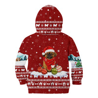 Pekingese Dog I Believe In Santa Paws Christmas Kid Hoodie Xmas Holiday Patterns - Wonder Print Shop