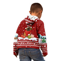 Pekingese Dog I Believe In Santa Paws Christmas Kid Hoodie Xmas Holiday Patterns - Wonder Print Shop