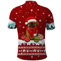 Pekingese Dog I Believe In Santa Paws Christmas Polo Shirt Xmas Holiday Patterns - Wonder Print Shop
