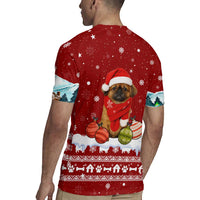 Pekingese Dog I Believe In Santa Paws Christmas Rugby Jersey Xmas Holiday Patterns - Wonder Print Shop