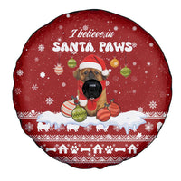 Pekingese Dog I Believe In Santa Paws Christmas Spare Tire Cover Xmas Holiday Patterns - Wonder Print Shop
