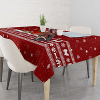 Pekingese Dog I Believe In Santa Paws Christmas Tablecloth Xmas Holiday Patterns - Wonder Print Shop