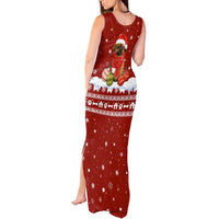 Pekingese Dog I Believe In Santa Paws Christmas Tank Maxi Dress Xmas Holiday Patterns - Wonder Print Shop