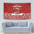Pekingese Dog I Believe In Santa Paws Christmas Tapestry Xmas Holiday Patterns - Wonder Print Shop