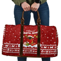 Pekingese Dog I Believe In Santa Paws Christmas Travel Bag Xmas Holiday Patterns - Wonder Print Shop