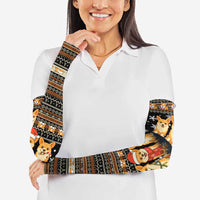 Pembroke Welsh Corgi Dog Christmas Arm Sleeves Xmas Holiday Patterns - Wonder Print Shop