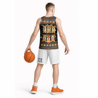 Pembroke Welsh Corgi Dog Christmas Basketball Jersey Xmas Holiday Patterns - Wonder Print Shop