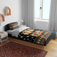 Pembroke Welsh Corgi Dog Christmas Bedding Set Xmas Holiday Patterns - Wonder Print Shop