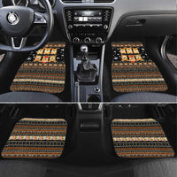 Pembroke Welsh Corgi Dog Christmas Car Mats Xmas Holiday Patterns - Wonder Print Shop