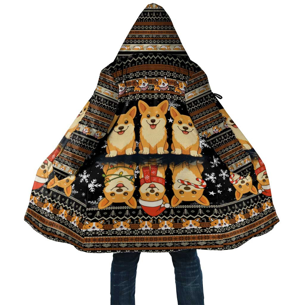 Pembroke Welsh Corgi Dog Christmas Cloak Xmas Holiday Patterns - Wonder Print Shop