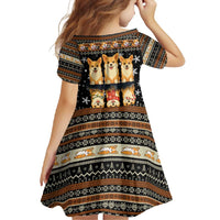 Pembroke Welsh Corgi Dog Christmas Family Matching Tank Maxi Dress and Hawaiian Shirt Xmas Holiday Patterns - Wonder Print Shop