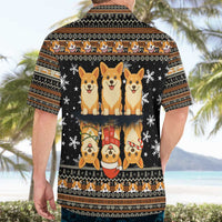 Pembroke Welsh Corgi Dog Christmas Hawaiian Shirt Xmas Holiday Patterns - Wonder Print Shop