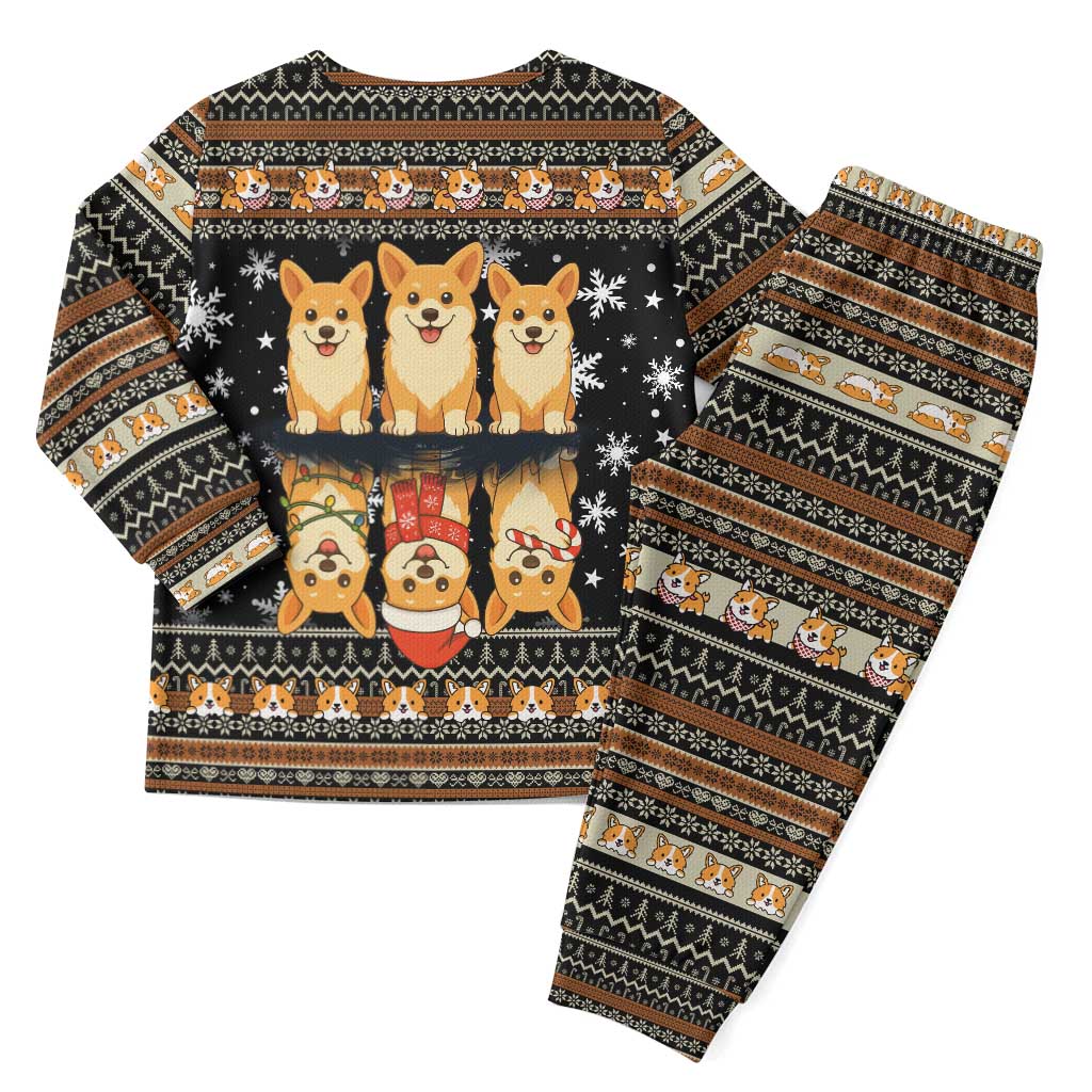 Pembroke Welsh Corgi Dog Christmas Pajama Set Xmas Holiday Patterns - Wonder Print Shop