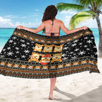 Pembroke Welsh Corgi Dog Christmas Sarong Xmas Holiday Patterns - Wonder Print Shop