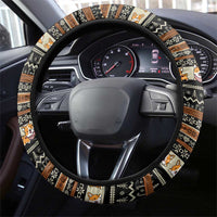 Pembroke Welsh Corgi Dog Christmas Steering Wheel Cover Xmas Holiday Patterns - Wonder Print Shop