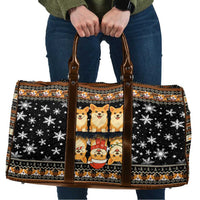 Pembroke Welsh Corgi Dog Christmas Travel Bag Xmas Holiday Patterns - Wonder Print Shop