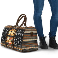 Pembroke Welsh Corgi Dog Christmas Travel Bag Xmas Holiday Patterns - Wonder Print Shop