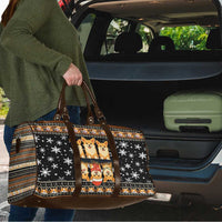 Pembroke Welsh Corgi Dog Christmas Travel Bag Xmas Holiday Patterns - Wonder Print Shop