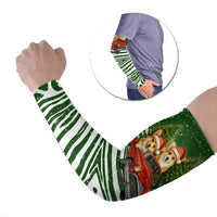 Pembroke Welsh Corgi Dog Xmas Christmas Arm Sleeves Xmas Holiday Patterns - Wonder Print Shop