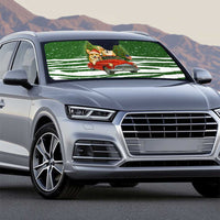 Pembroke Welsh Corgi Dog Xmas Christmas Auto Sun Shade Xmas Holiday Patterns - Wonder Print Shop