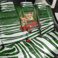 Pembroke Welsh Corgi Dog Xmas Christmas Back Car Seat Cover Xmas Holiday Patterns - Wonder Print Shop