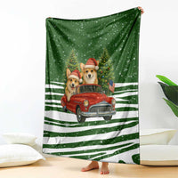 Pembroke Welsh Corgi Dog Xmas Christmas Blanket Xmas Holiday Patterns - Wonder Print Shop
